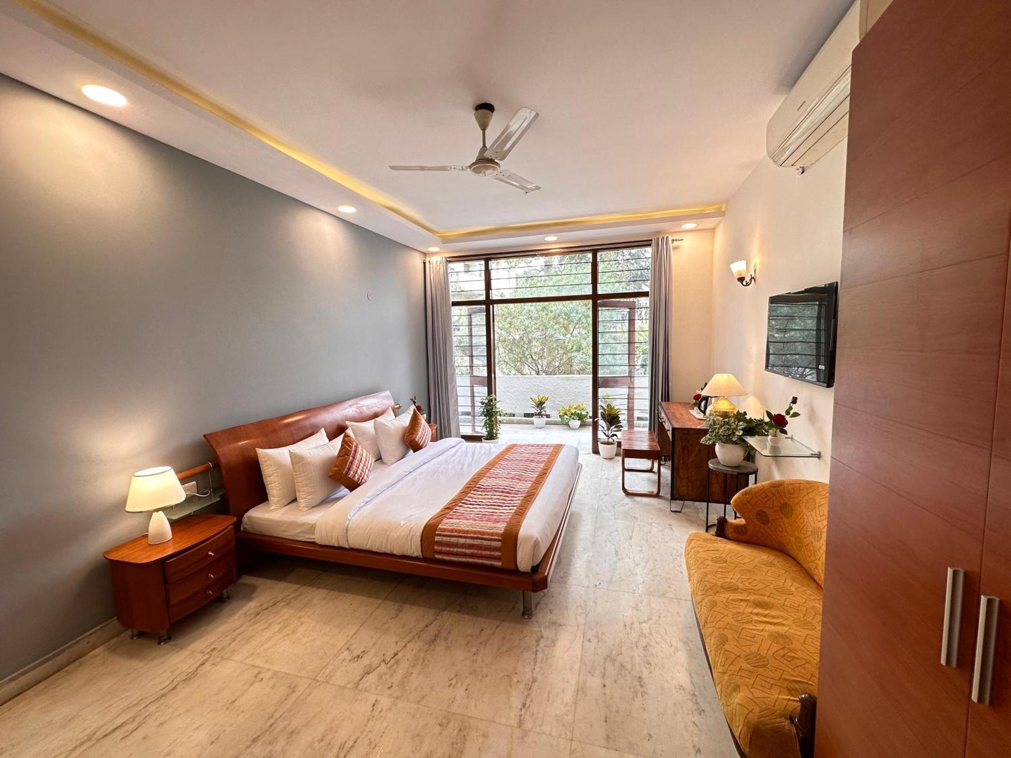 Grove Residency Hauz Khas New Delhi Couple Friendly Hotel Kültér fotó
