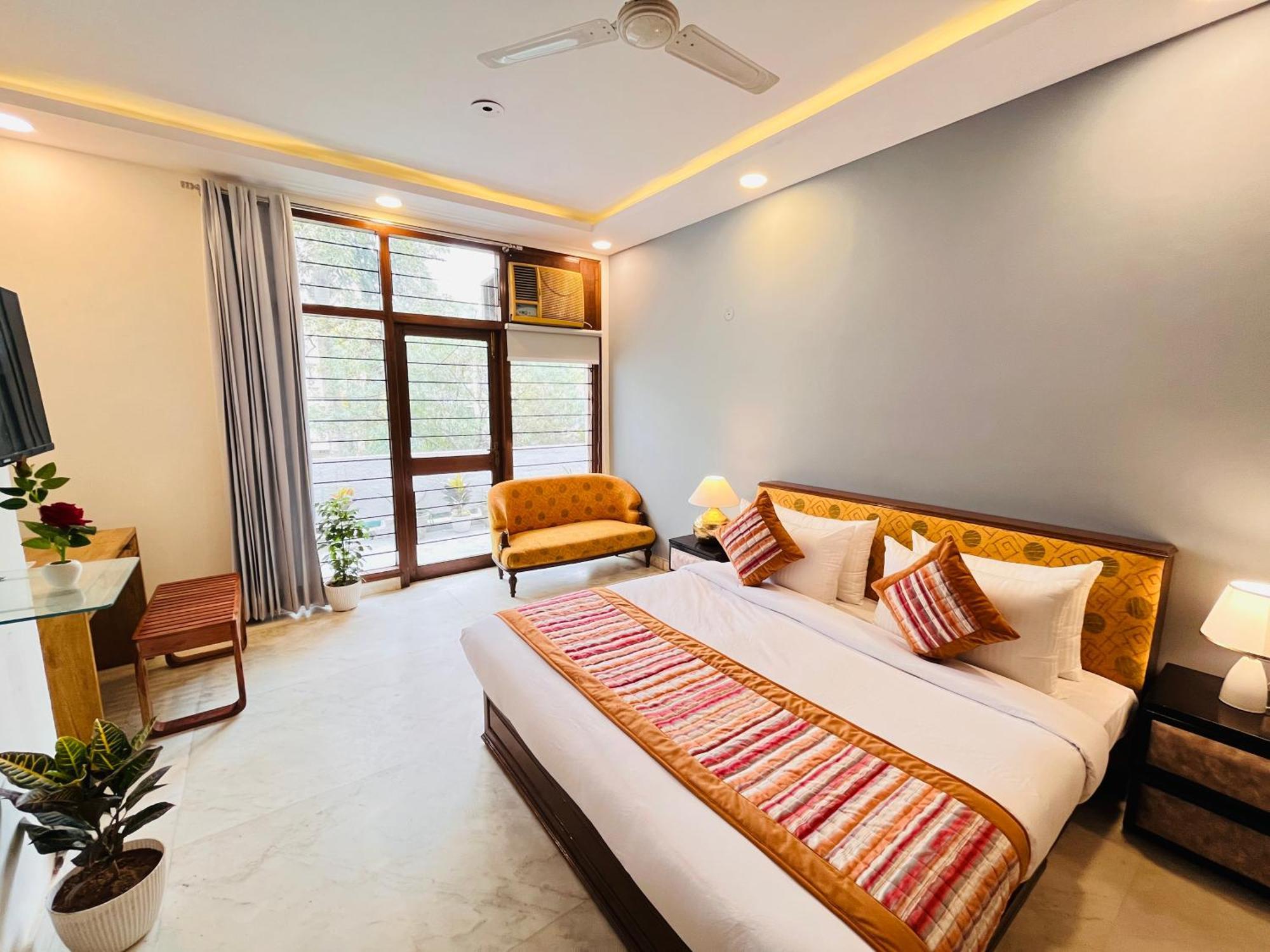 Grove Residency Hauz Khas New Delhi Couple Friendly Hotel Kültér fotó