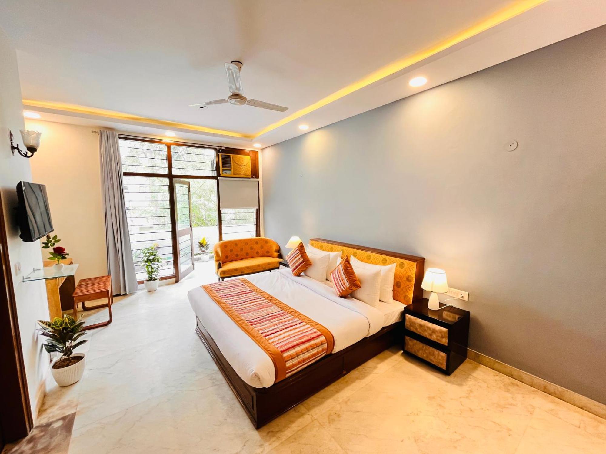 Grove Residency Hauz Khas New Delhi Couple Friendly Hotel Kültér fotó