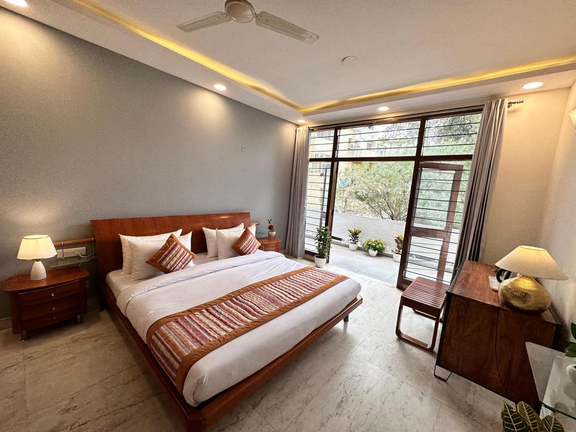 Grove Residency Hauz Khas New Delhi Couple Friendly Hotel Kültér fotó